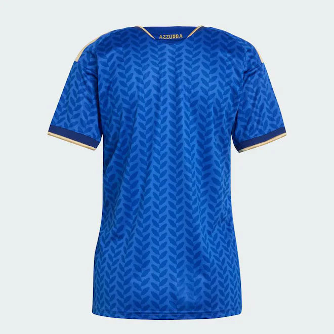 Itália Home 26/27 Torcedor Adidas Feminino - Azul