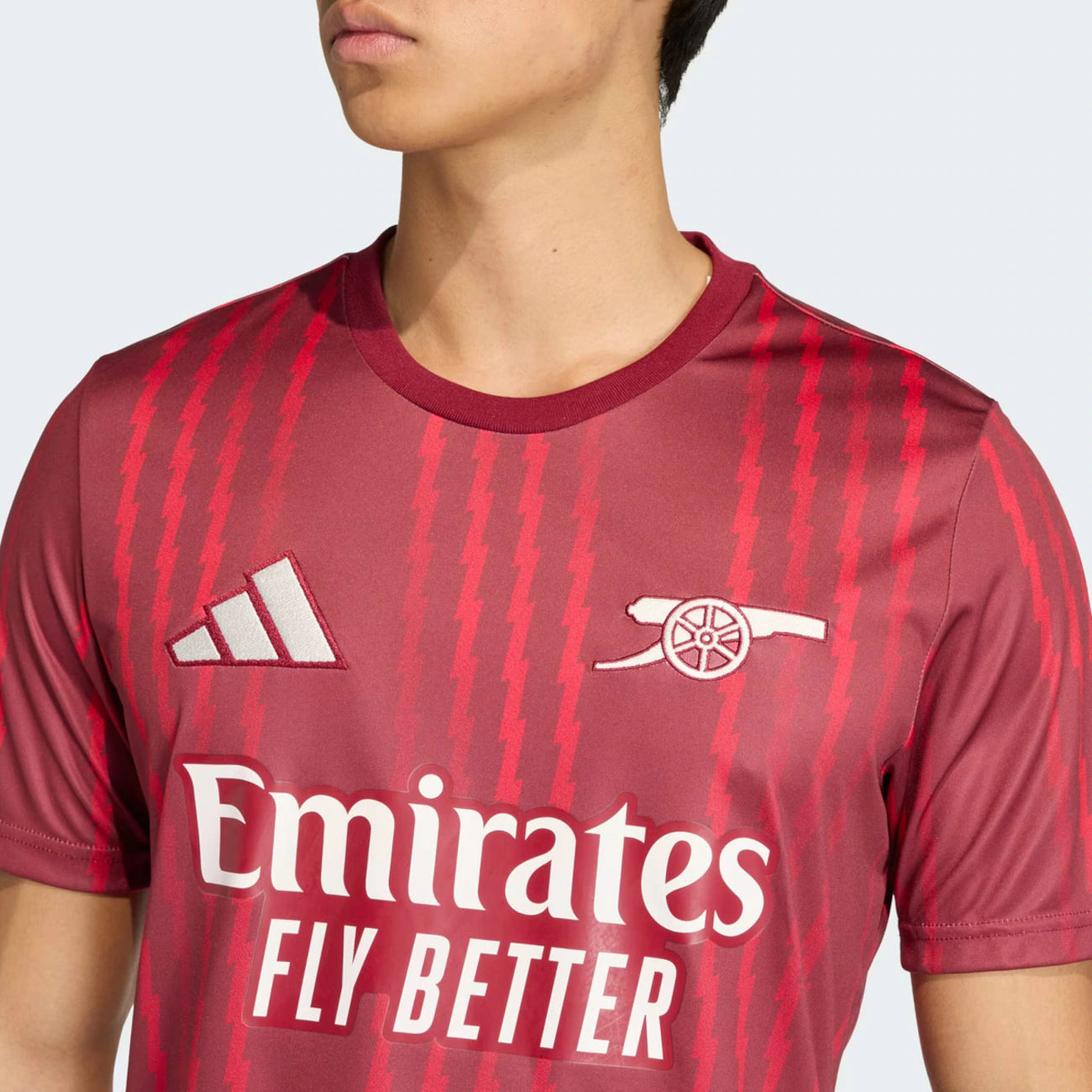 Arsenal Pré Jogo 26/27 Torcedor Adidas - Vinho