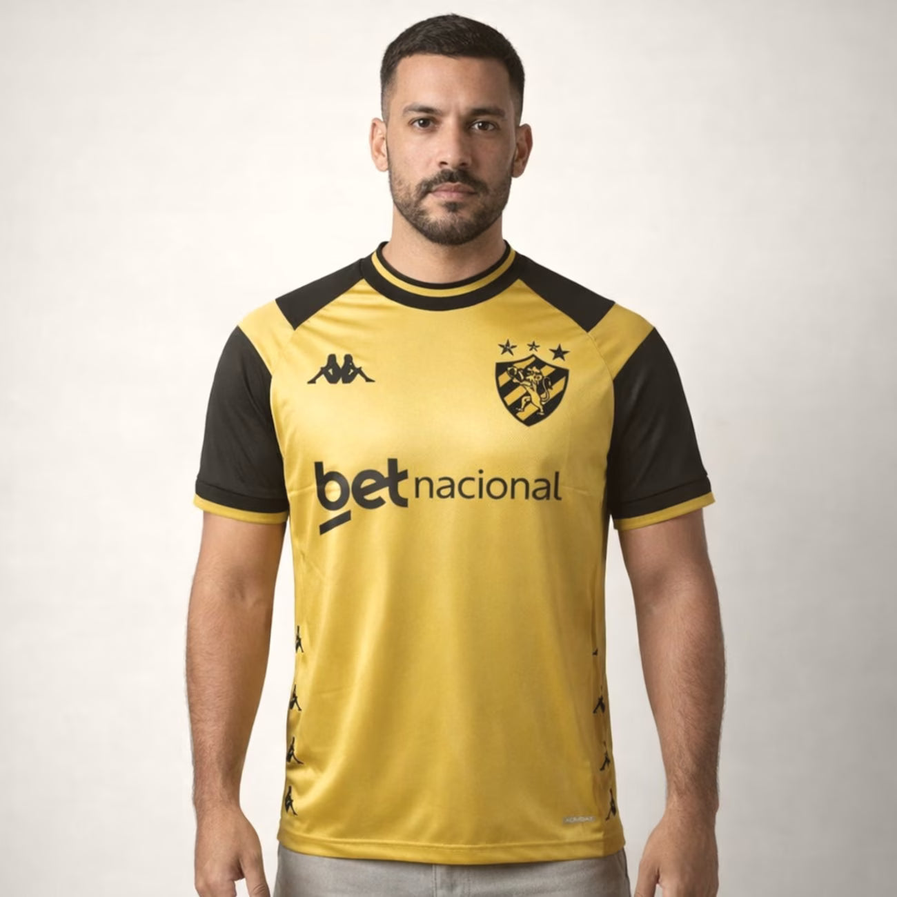 Sport Recife Away 26/27 Kappa Masculino - Dourado