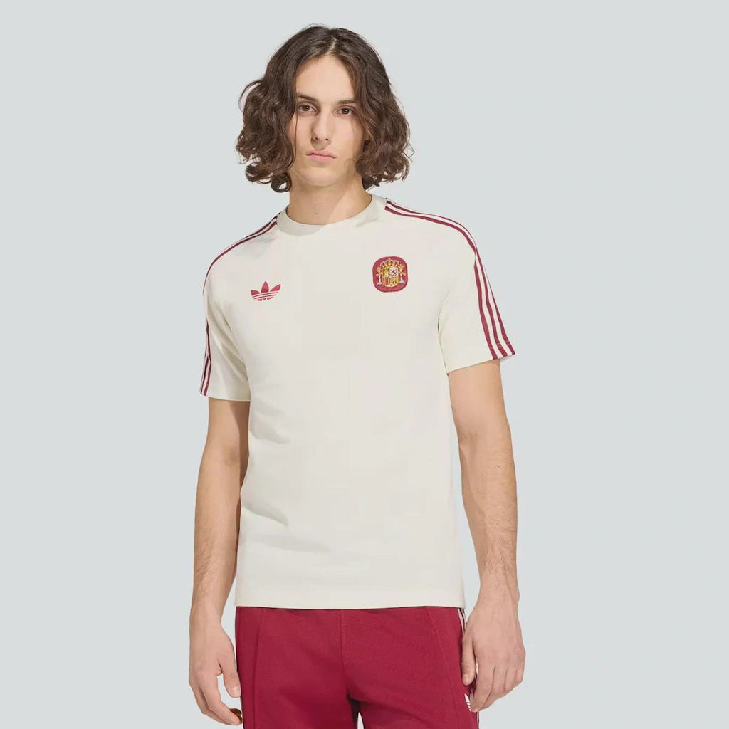 Espanha Originals 26/27 Masculino Adidas Torcedor - Bege