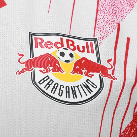 RB Bragantino Home 26/27 Puma Masculino - Branca e Vermelho
