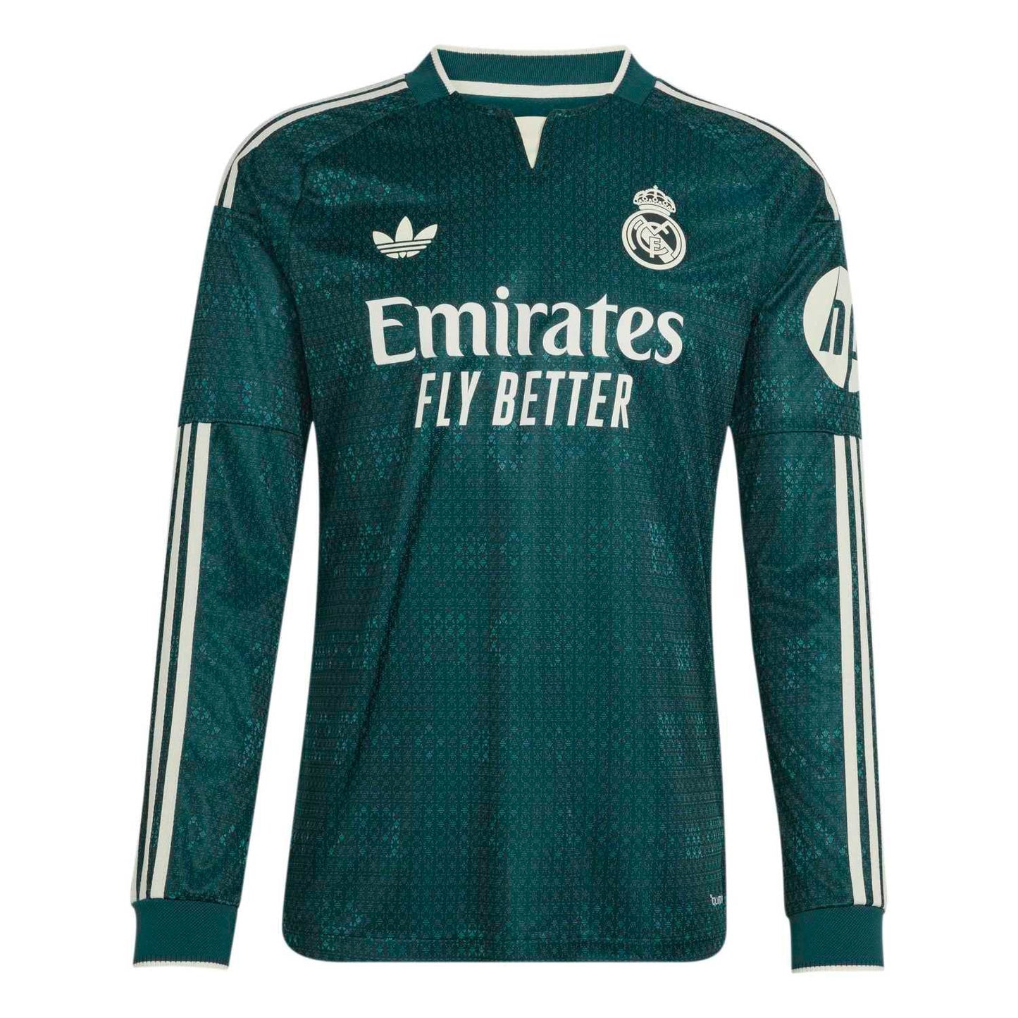 Real Madrid Away 26/27 Jogador Manga Longa Adidas - Verde