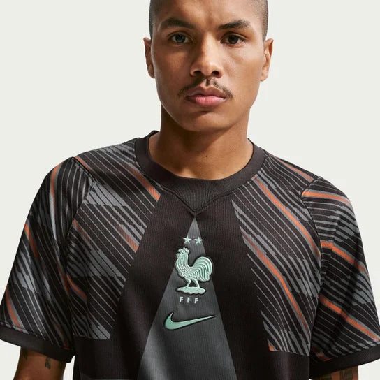 FranƧa Goleiro 26/27 Torcedor Nike Masculino - Preto