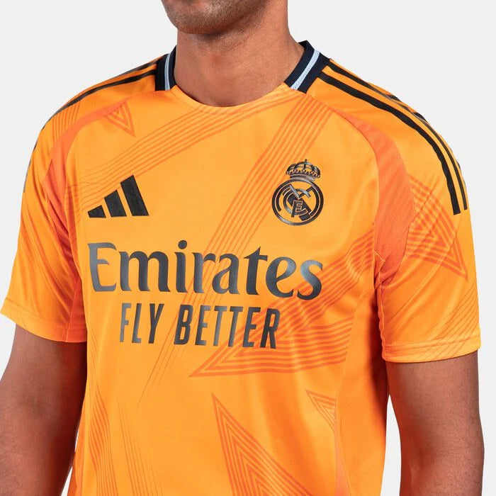 Real Madrid Away 24/25 Torcedor Adidas - Laranja