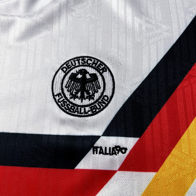 Kit Infantil Alemanha Home Retro 1992 - Branco