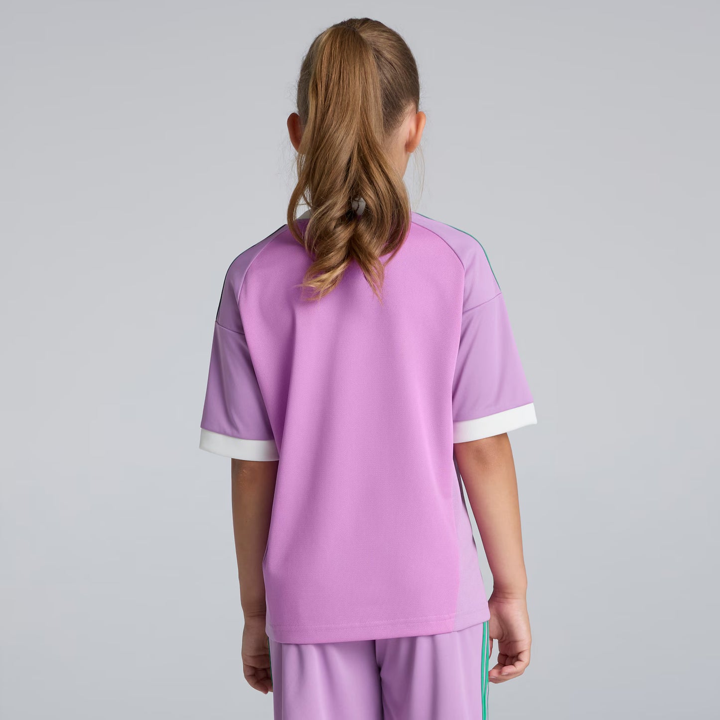 Kit infantil Manchester United Goleiro 26/27 - Rosa