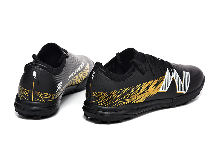 Chuteira Society New Balance Furon V8 Elite TF FG - Preta