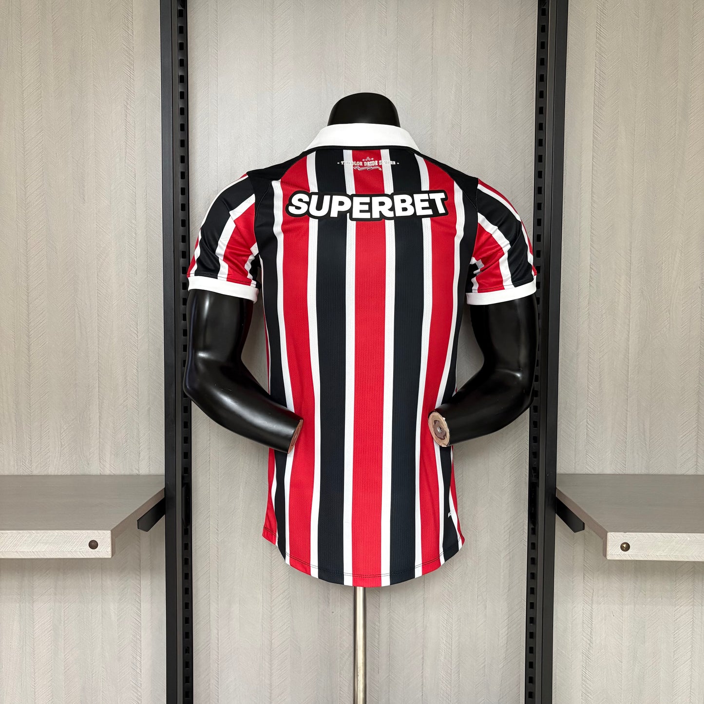 São Paulo Away 26/27 Jogador Com Patrocinadores NB - Tricolor