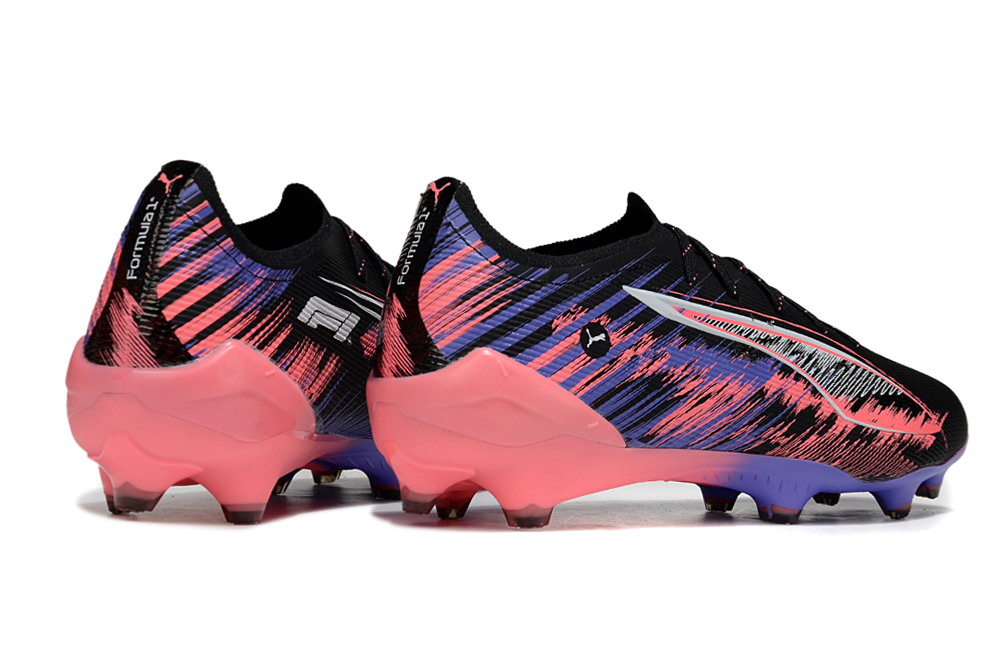 Chuteira Society Puma Ultra 5 Match Pro - Colorida Rosa