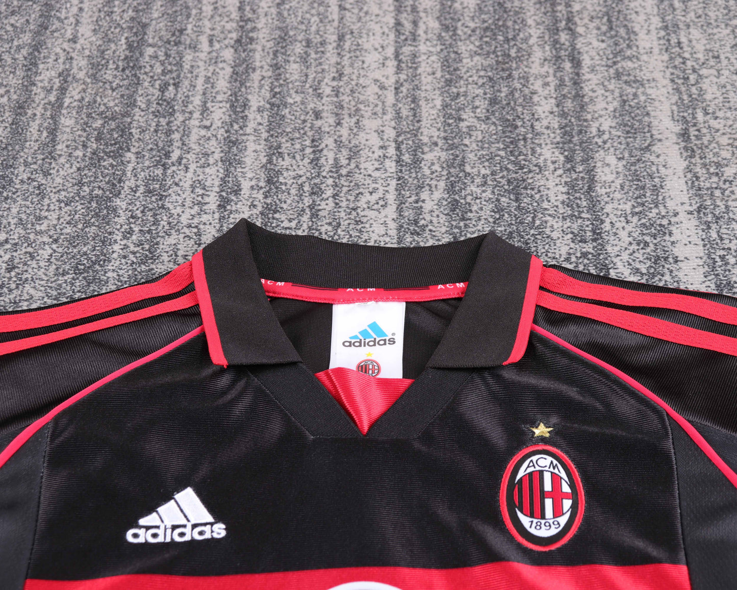 Kit Infantil Milan Away Retrô 98/99 - Preto