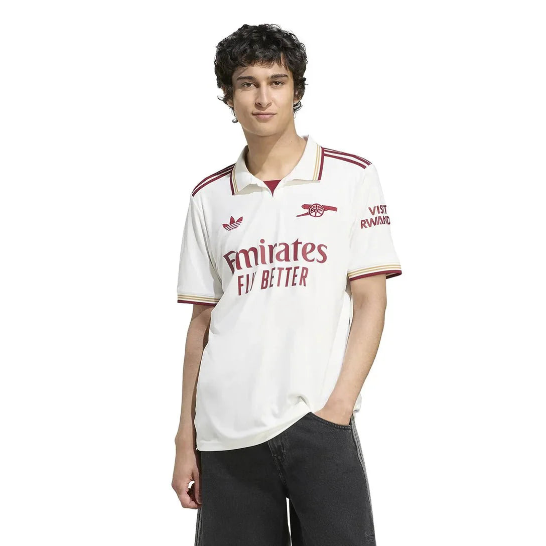 Arsenal Third 25/26 Torcedor Adidas - Branco