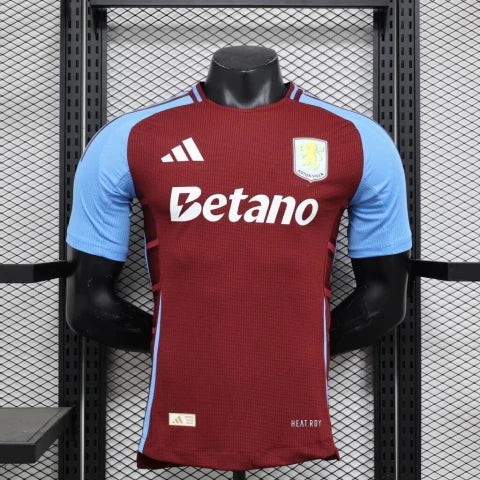 Aston Villa Home 25/26 Jogador Adidas - Vinho