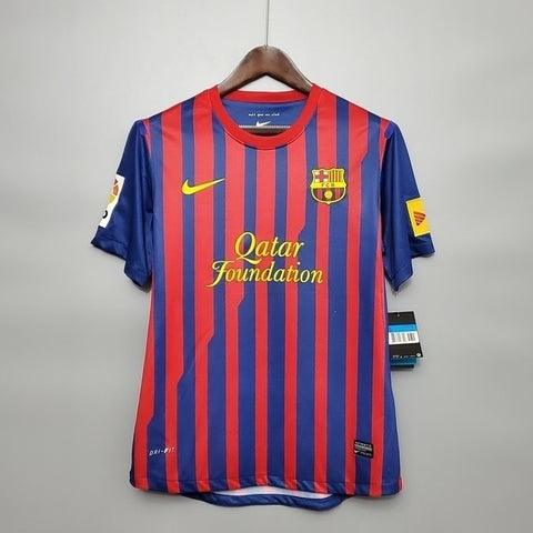 Barcelona Home Retrô 11/12 Nike - Grená