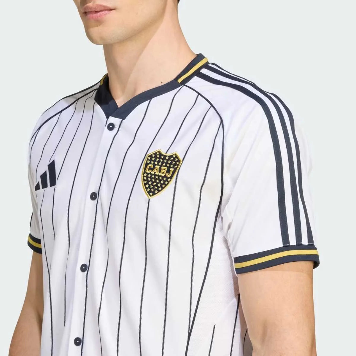 Boca Juniors Baseball 25/26 Torcedor Adidas - Branco