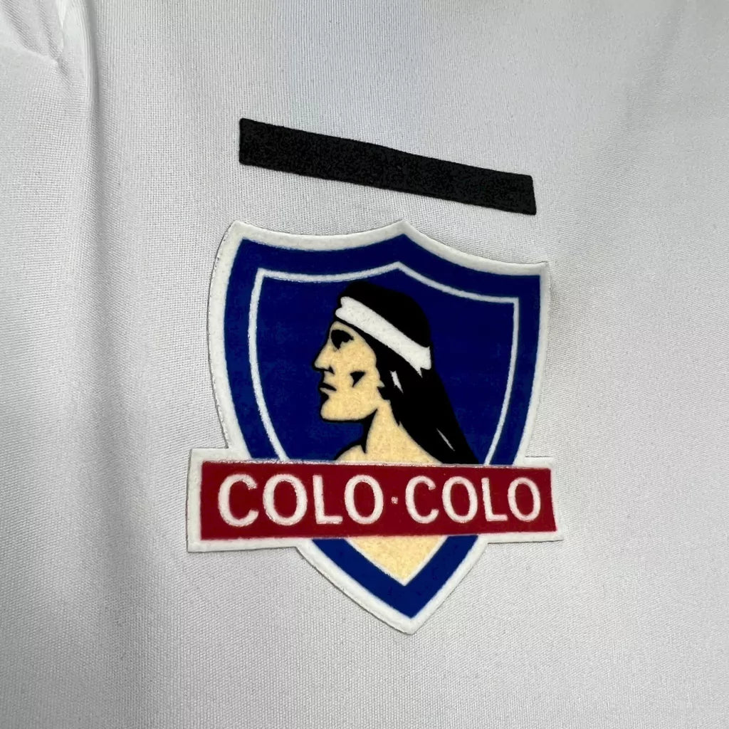 Colo Colo Home Retrô 1991 Adidas - Branca