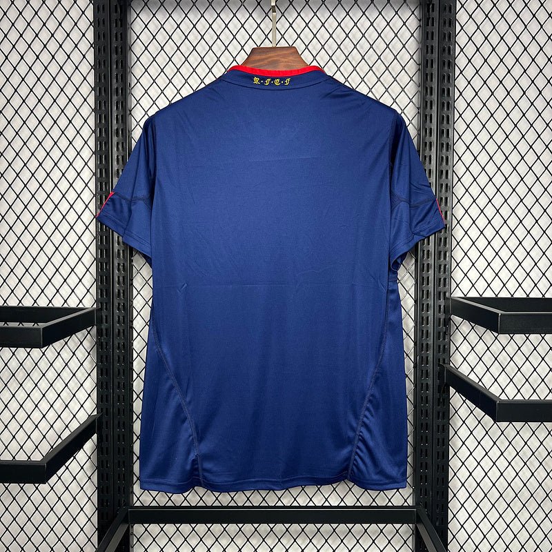 Espanha Retrô Away 2010 Adidas Torcedor Masculina - Azul