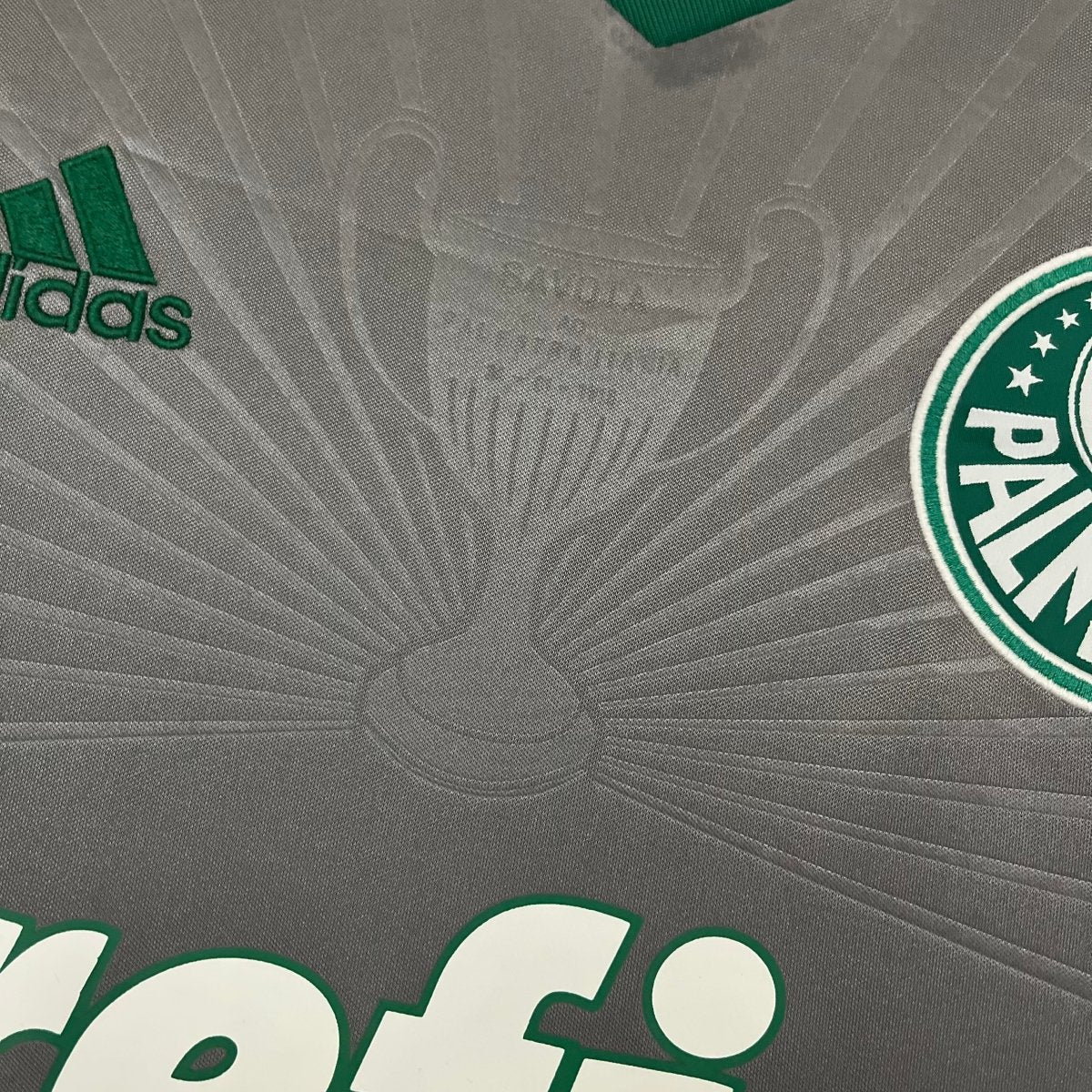 Palmeiras Retro 2016 Torcedor Masculina Adidas - Cinza