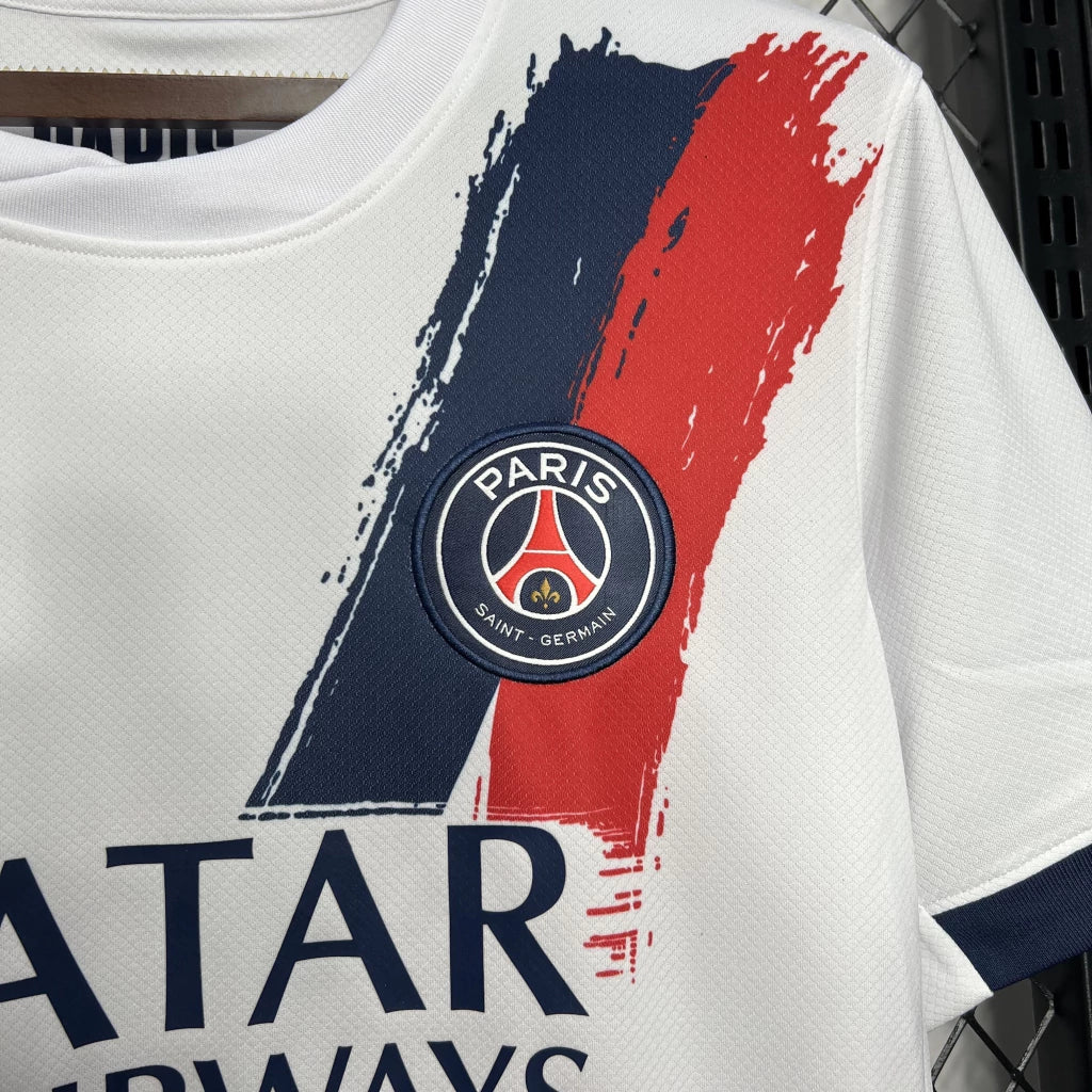 PSG Away 24/25 Torcedor Nike - Branca