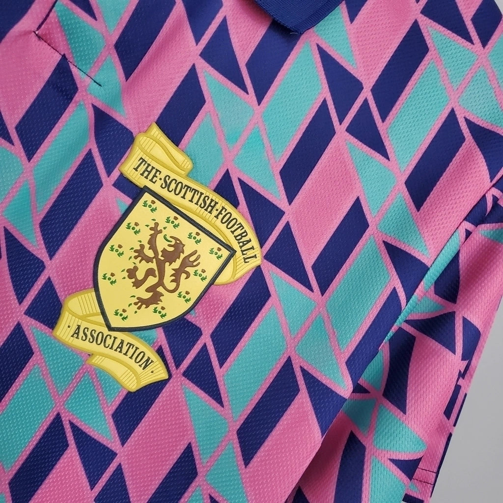 Escócia Away Retrô 1988/1989 Umbro - Colorida