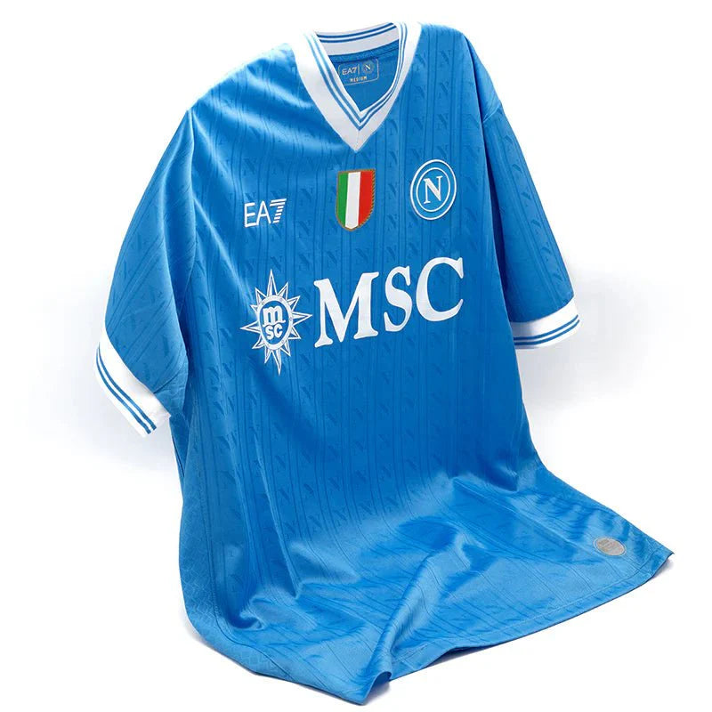 Napoli Home 25/26 Torcedor EA7 - Azul