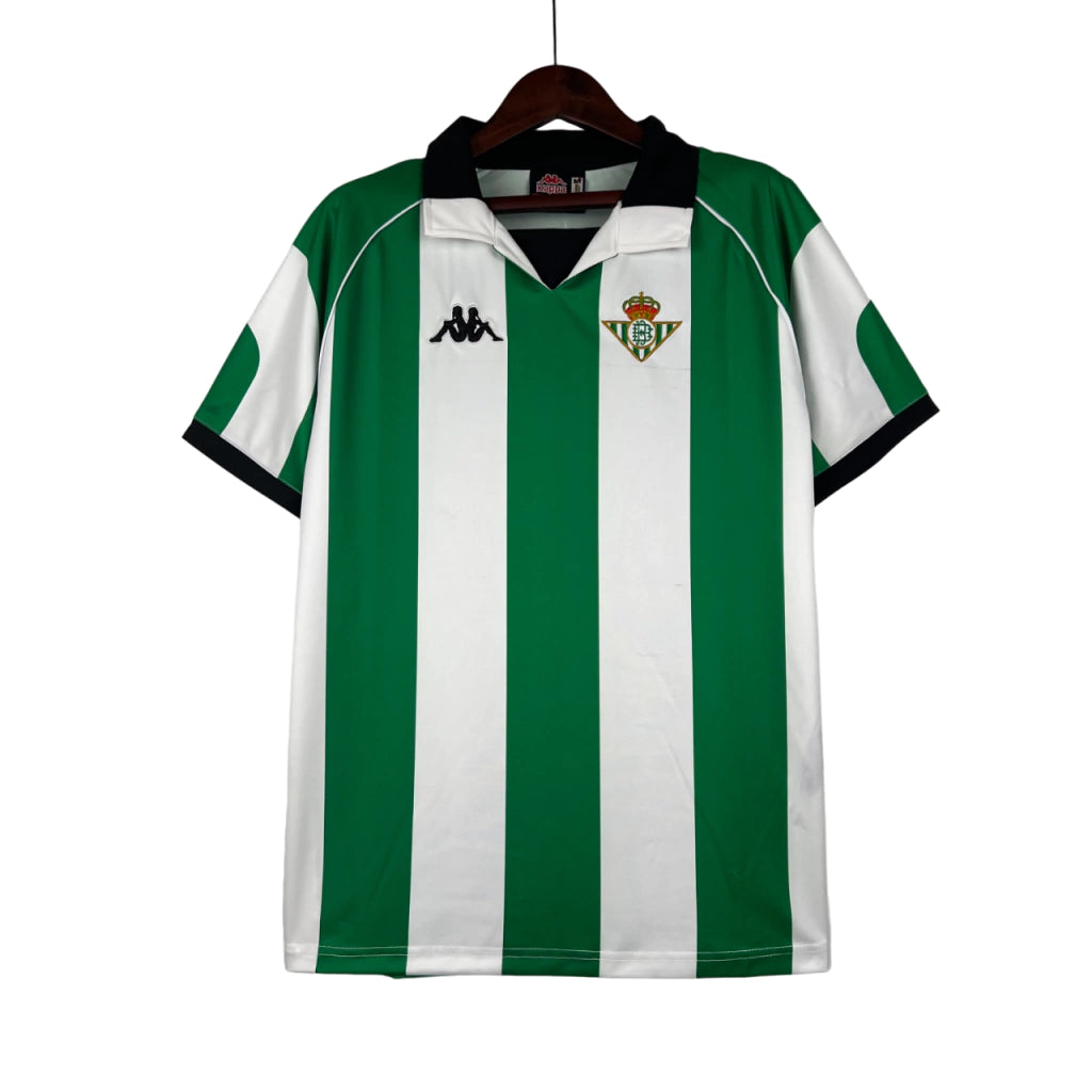 Real Betis Home Retrô 98/99 Kappa - Verde e Branco