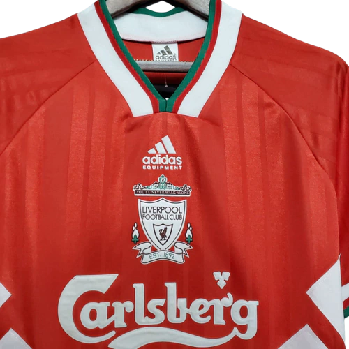 Liverpool Home Retrô 1993/1995 Adidas - Vermelha