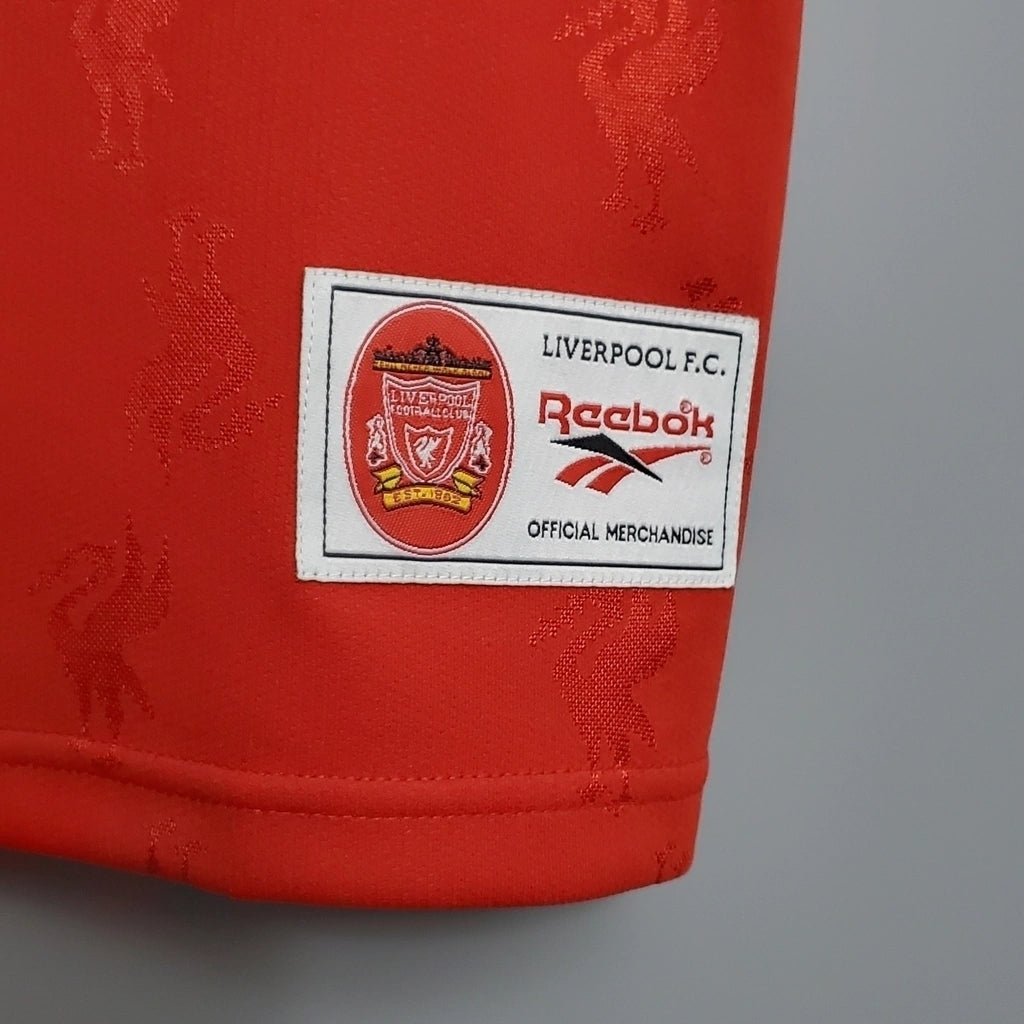 Liverpool Home Retrô 96/97 Reebok - Vermelho