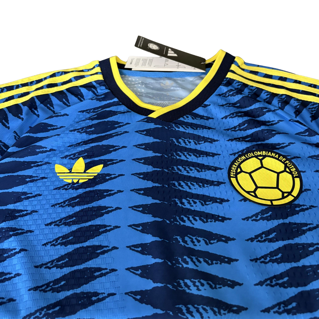 Colômbia Away 26/27 Masculino Jogador Adidas - Azul