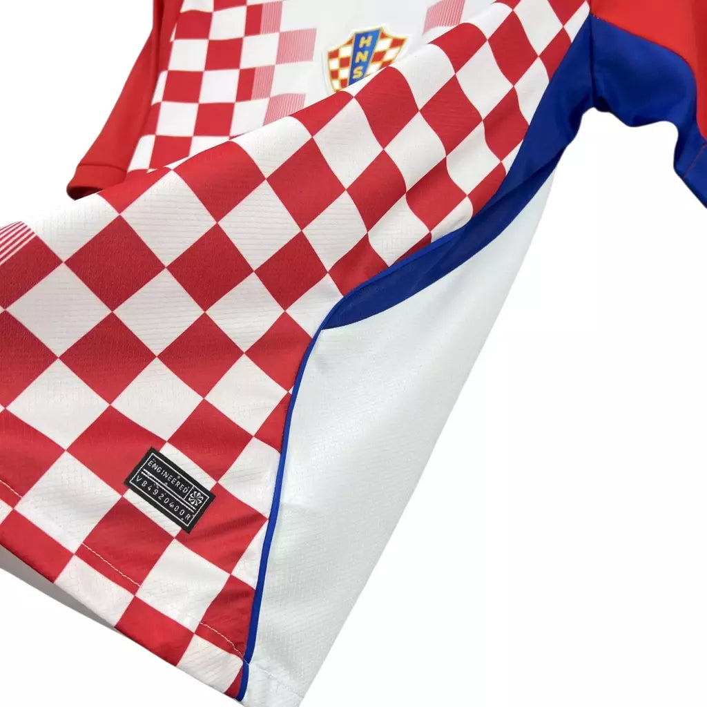 Cróacia Home 26/27 Masculino Torcedor Nike - Branca