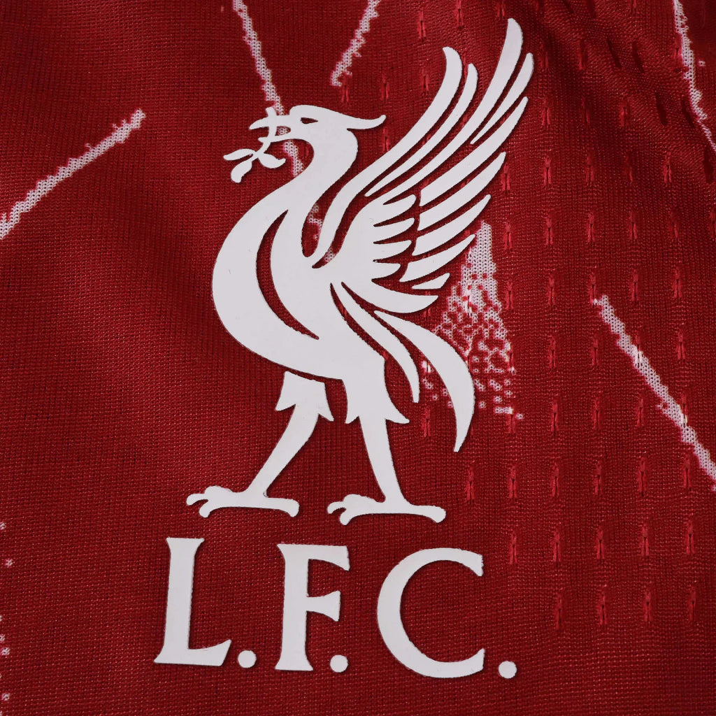 Liverpool Home 26/27 Manga Longa Jogador Adidas - Vermelho