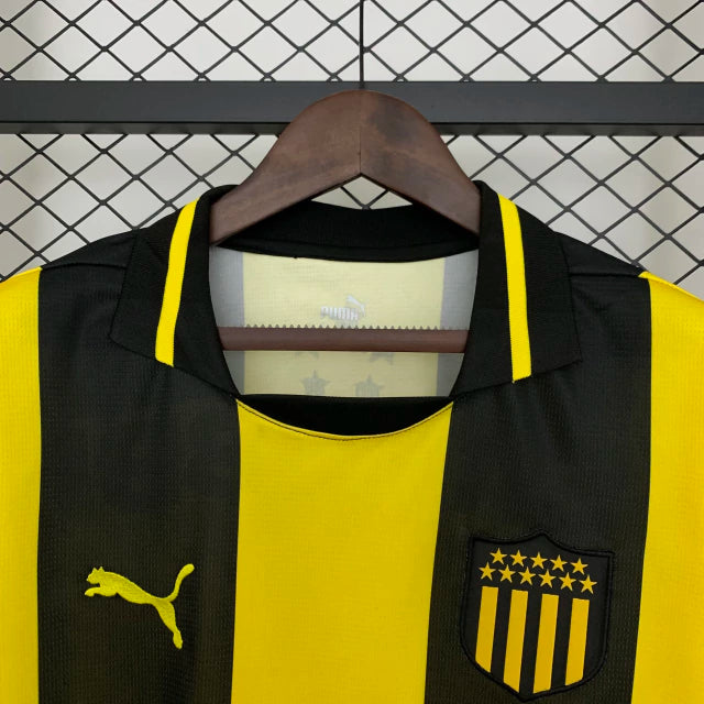 Peñarol Home 25/26 Torcedor Puma - Preto e Amarela
