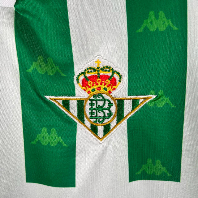 Real Betis Home Retrô 95/97 Kappa - Verde e Branco