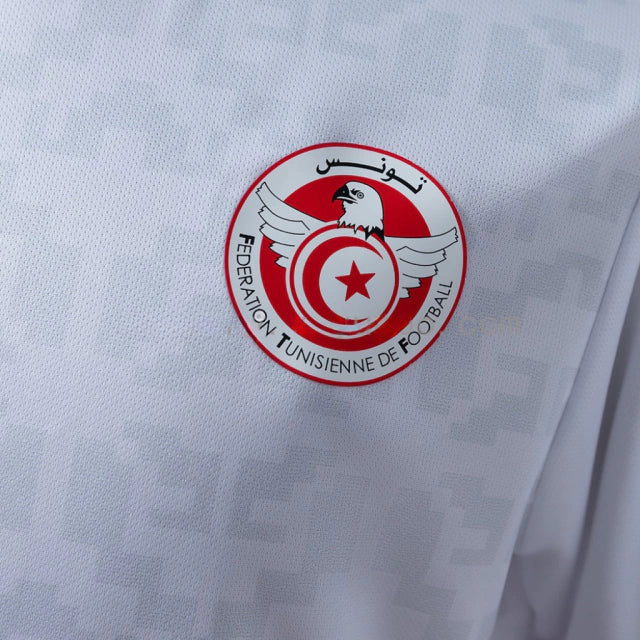 Tunísia Away 26/27 Masculino Kappa Torcedor - Branca