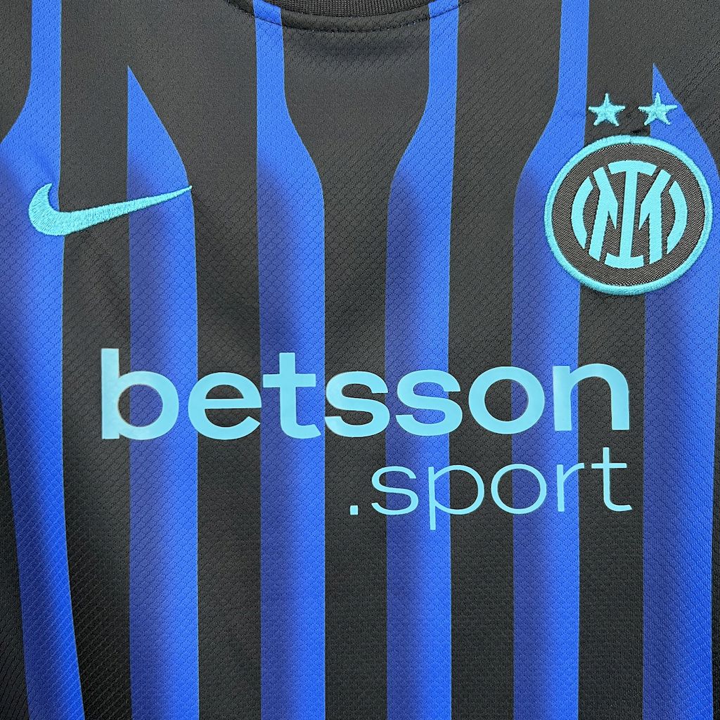 Kit Infantil Inter de Milão Home 25/26 - Azul e Preto