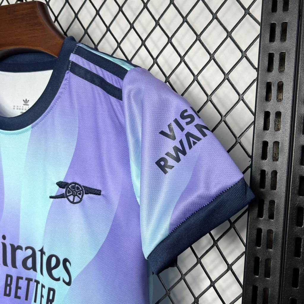 Kit Infantil Arsenal Third 24/25 - Azul