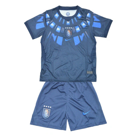 Kit Infantil Uruguai Away 26/27 - Azul