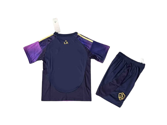 Kit Infantil LA Galaxy Away 25/26 - Roxo