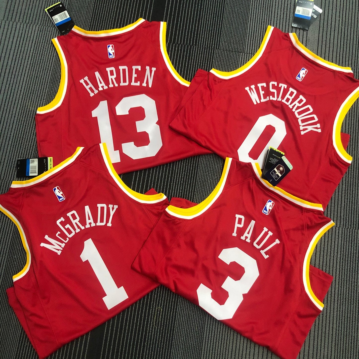 Regata Houston Rockets Masculina - Vermelho