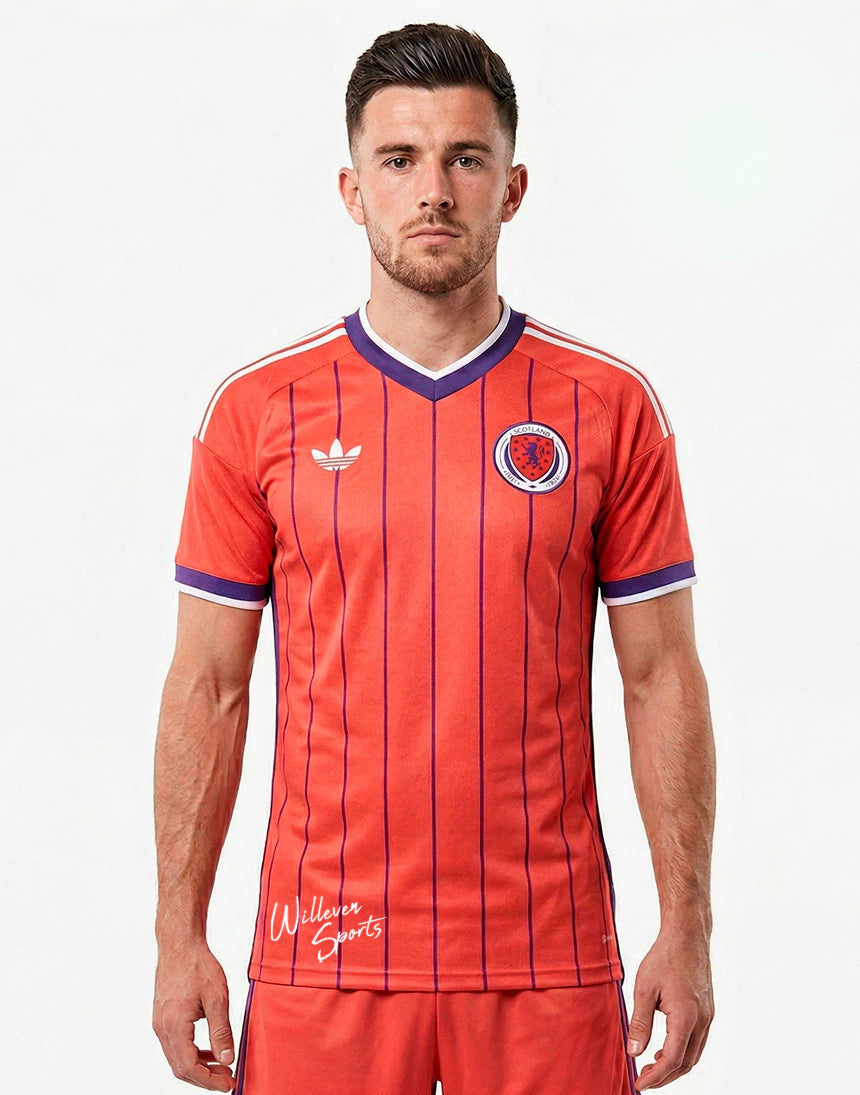 Escócia Away 26/27 Torcedor Adidas - Laranja
