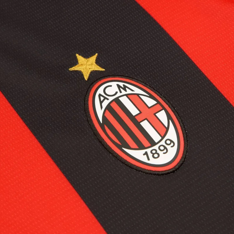 Kit Infantil Milan Home 26/27 - Vermelho e Preto
