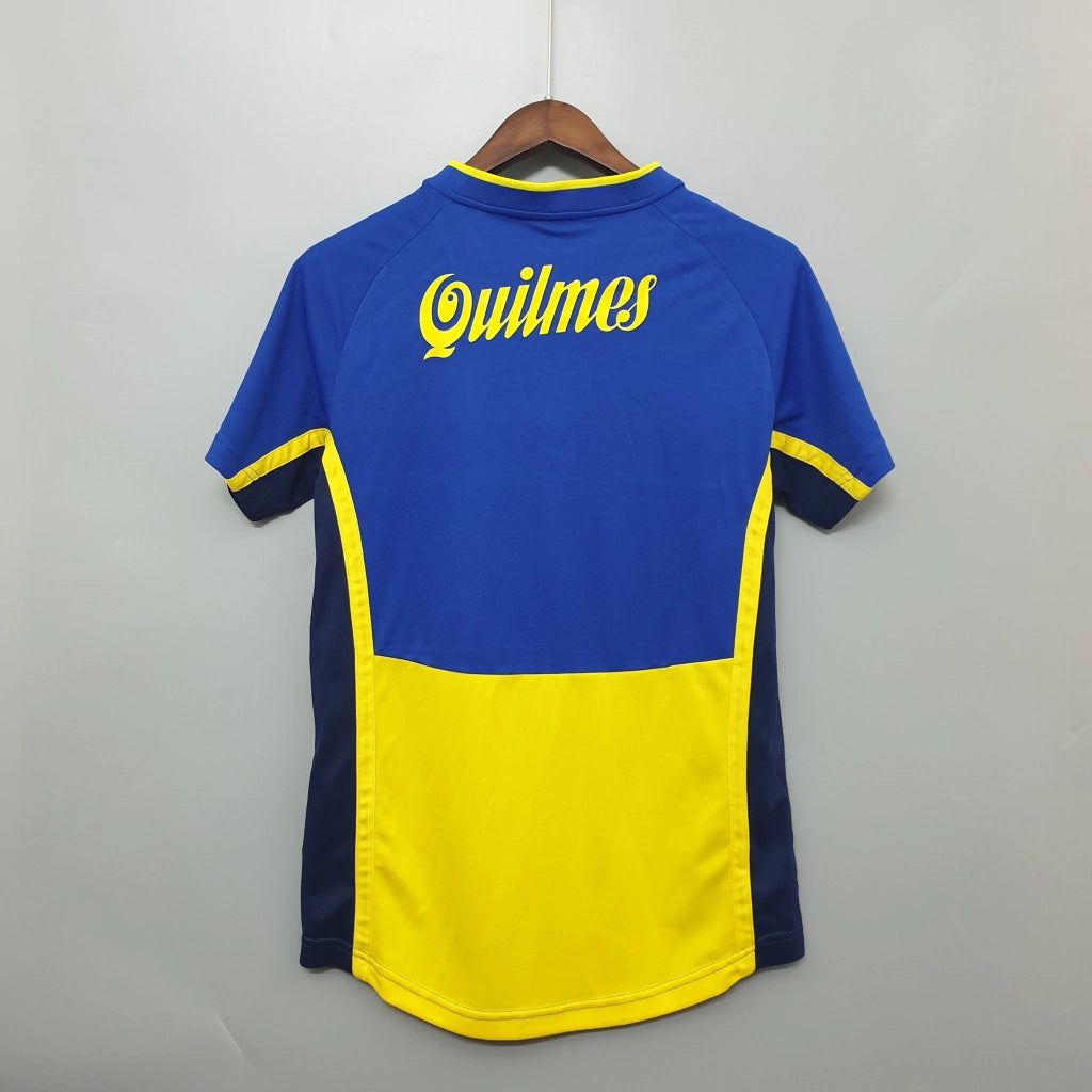 Boca Juniors Home Retrô 2001 Nike - Azul e Amarela