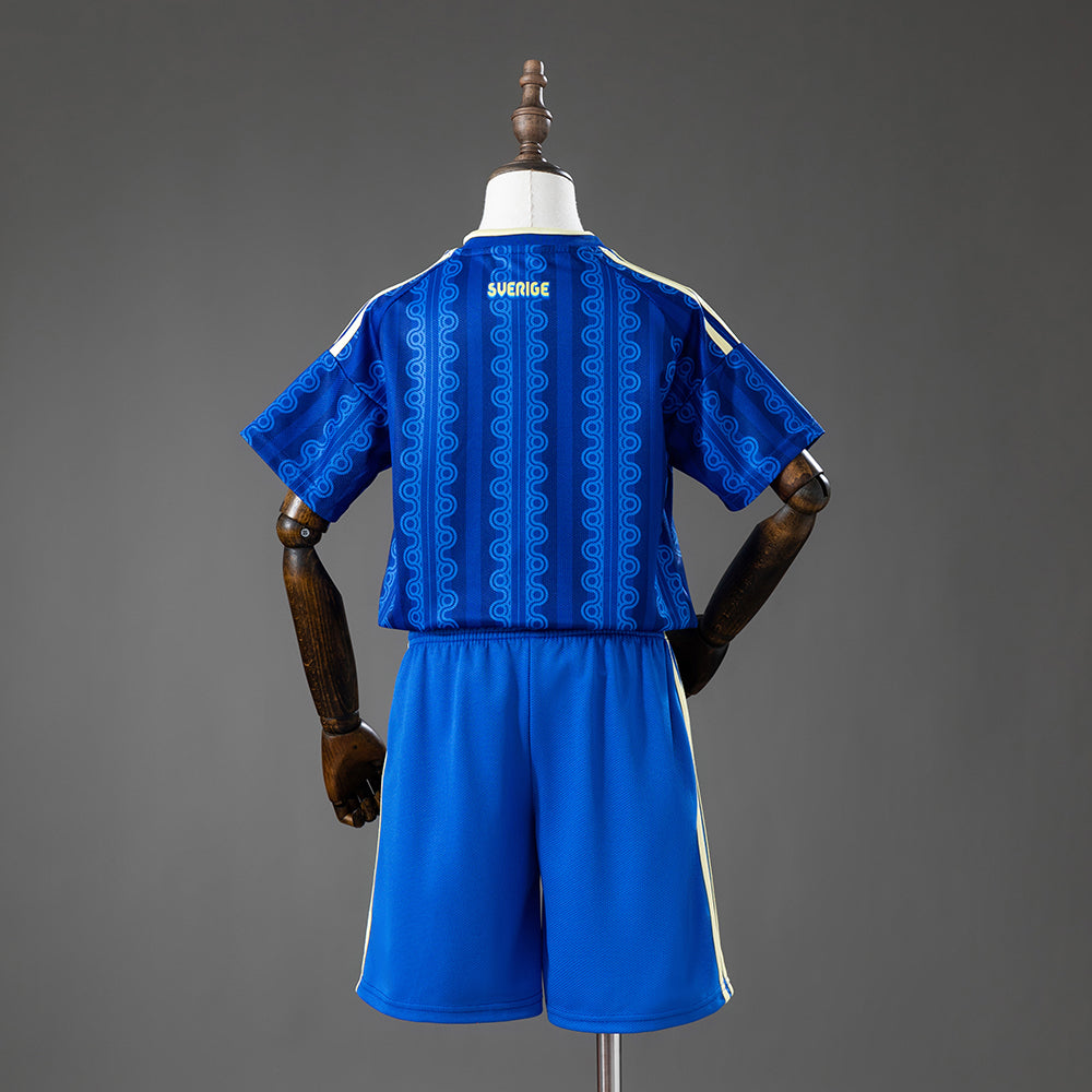 Kit Infantil SuƩcia Away 26/27 - Azul