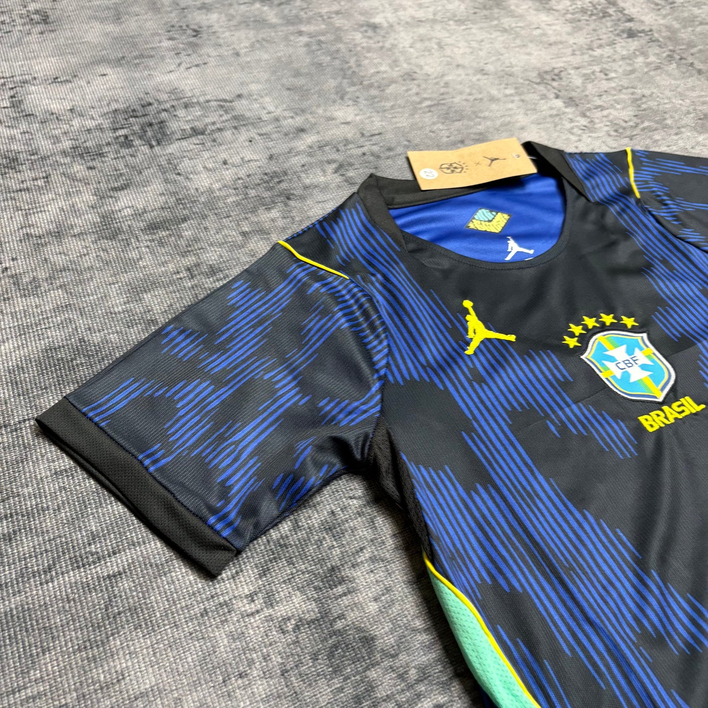 Kit Infantil Brasil Away 26/27 Feminino - Azul