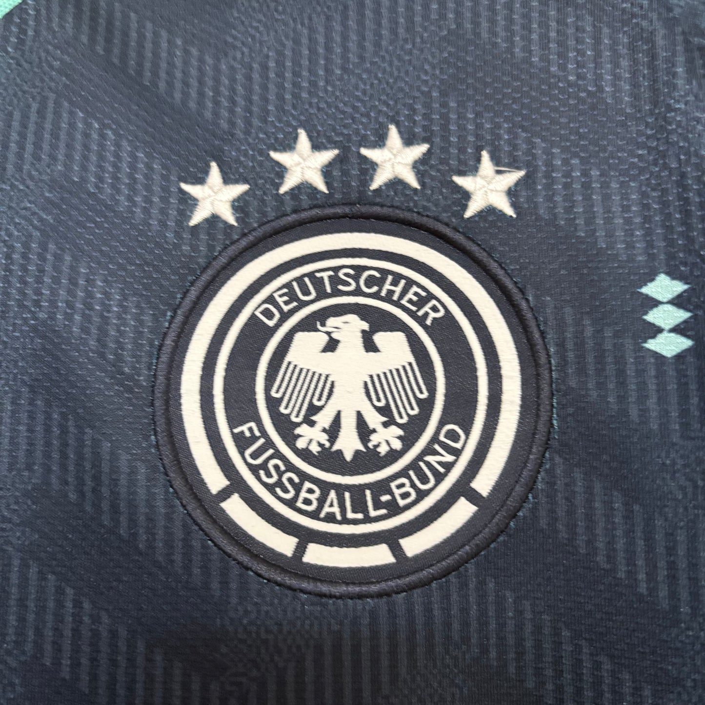 Alemanha Away Manga Longa 26/27 Torcedor Masculino Adidas - Azul Turquesa