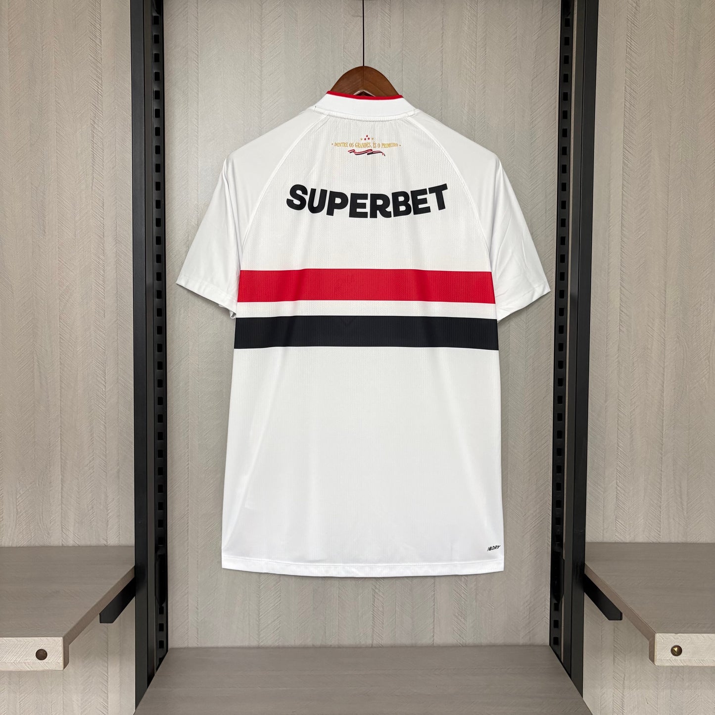 São Paulo Home 26/27 Com Patrocinadores Torcedor NB - Branca
