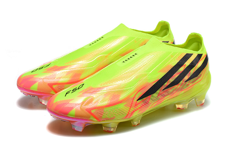 Chuteira Campo Adidas F50 Hyperfast Elite Laceless - Amarela