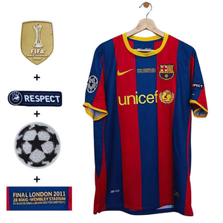 Barcelona Home Retrô 10/11 Nike - Grená
