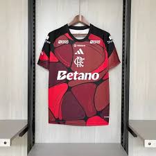Flamengo Pré Jogo 26/27 Torcedor Com Patrocínios Adidas Masculino - Vermelho