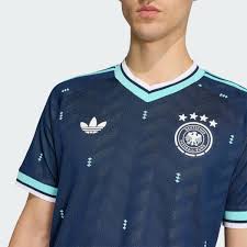 Alemanha Away 26/27 Jogador Masculino Adidas - Azul Turquesa