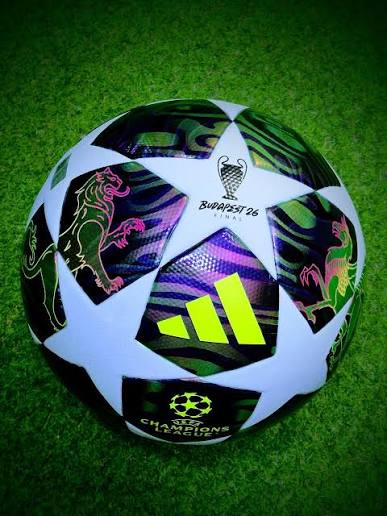Bola Final Champions League 25/26 Adidas - Roxa